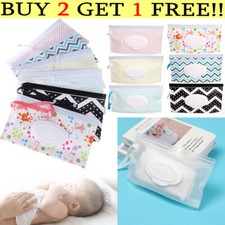 Reusable Baby Wet Wipe Bag Box Tissue Case Wipes Holder Refillable Wet Wipe Bag Baby Wet Bag price