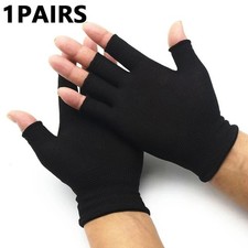 Unisex Fingerless Black magic Half Finger Thermal gloves Mens Womens boys' Unisex Gloves price