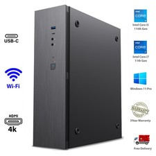 Windows 11 Pro CORE i7 10TH GEN 2TB SSD 64GB RAM Desktop PC SFF WIFI 4K HDMI Gaming PC price