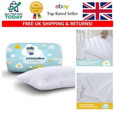 Safe Nights Hypoallergenic Pillow for Kids 12+  - Washable & Comfy Baby Safe Sleep Pillow price