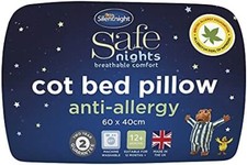 Safe Nights Cot Bed Pillow Anti Allergy Nursery Pillow For Sleeping Children Ki Baby Safe Sleep Pillow price