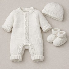 Premature Baby Grow Knitting Pattern Only -makes a  Babygrow, Hat and Boots Baby Boots price