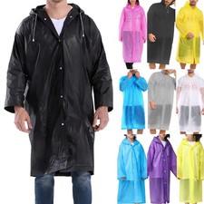 Raincoat Waterproof Poncho Reusable EVA Adult Camping Festival Rain Coat Jackets Poncho price