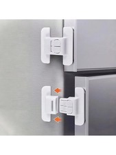 2PCS Baby Child Safety Lock Fridge Door Box Drawer Cupboard Cabinet Wardrobe UK Baby Drawer Lock price