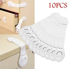 10Pcs Child Proof Safety Catch Cupboard Cabinet Door Drawer Lock Latch Baby Kids Baby Drawer Lock price