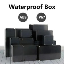 Waterproof Junction Box ABS Plastic Electric Project Black Enclosure Housing Project Box price