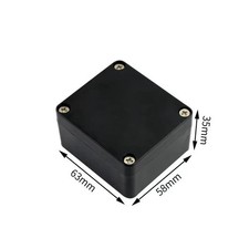Waterproof Junction Box ABS Plastic Electric Project Black Enclosure Housing Project Box price
