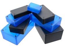 Genuine Hammond Blue & Black ABS Plastic Enclosure Project Box Case Project Box price