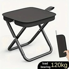 Portable Folding Stool Chair Steel Frame for Outdoor Hiking Fishing Travel UK Folding Stool price