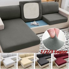 1/2/3 Seater Sofa Couch Cushion Covers Corner Sofa Bottom Slipcover Protector Furniture Cushion Cover price