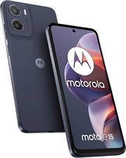 NEW Motorola Moto E15 4G 6.67'' Smartphone 64GB Unlocked SIM-Free - Denim Blue Outlet-Display Mobile Phones price
