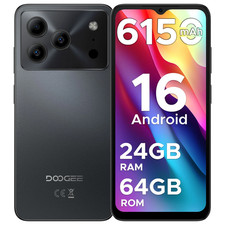 DOOGEE Note 56 Mobile Phones Android 16 Smart Phone 6150mAh 24GB+64GB 6.56" 4G Outlet-Display Mobile Phones price