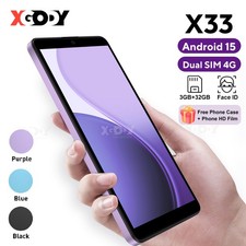 New 6 Inch Mobile Phone Unlocked Android15 Smartphone 8 Core Dual SIM 32GB Cheap Outlet-Display Mobile Phones price