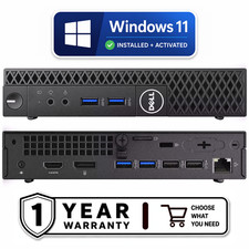 Dell OptiPlex Mini PC i5 / i7 Quad Core | 64GB RAM | 2TB SSD | WiFi | Windows 11 Desktop Computer price