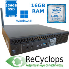 Dell Optiplex 5070 Micro MFF, i5 9th gen, 16GB RAM, 256GB NVME SSD, Windows 11 Desktop Computer price
