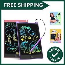 2 Pack LCD Writing Tablet, 8.5 Inch Colorful Doodle Board Drawing Tablet for ... Graphic Tablets price