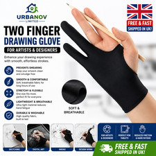 Two Finger Anti-fouling Glove Drawing Pen Graphic Tablet Pad For Artist Glov" Graphic Tablets price