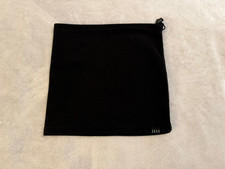 LE11 BLACK FLEECE ADJUSTABLE NECK WARMER SNOOD SCARF MEN'S WOMEN'S UNISEX Women's Neck Warmer price