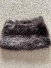 John Lewis Faux Fur Women’s Snood Scarf Neck Warmer One Size Women's Neck Warmer price