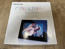 7 inch Memorex Digital Photo Frame with Stand, Box and Manual Digital Photo Frames price