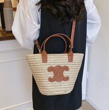 2026 Oversized Straw Beach Tote-Women's Woven Rattan Shoulder Shopping Bag Gift Women's Beach Bag price