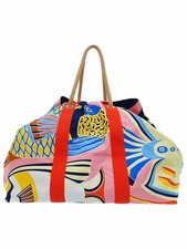 Hermes Traffic Jam Beach Bag Multicolor Tote Bag Women's #TB3280 Women's Beach Bag price