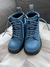 🥾Dr. Martens Kids 1460 Boots Blue UK 8 / EU 26/Unisex-Very Good Conditions! Unisex Kids' Booties price