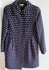 John Lewis Girls Wool Mix Purple And Lilac Spotty Coat 9 Years VGC Girls' Overcoat price