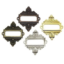 4Pcs Library Cabinet Card Tag Label Holder Metal Lace High Library Cabinet price