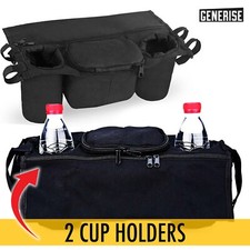 BUGGY ORGANISER | Storage Bag for Pram Pushchair Stroller Cup Holder Baby Travel Pushchair-Pram Organiser price
