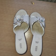 Womens Italian M&S Beige Sandals size 6 Women's Slippers and Sandals price