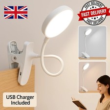 LED USB Rechargeable Clamp Clip On Flexible Desk Light Bed Read Table Night Lamp Office Desk Lamp price