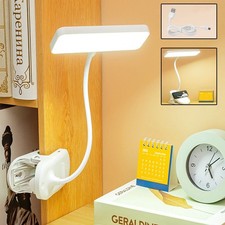 LED Clamp Clip On USB Rechargable Desk Light Bed Reading Table Study Night Lamp Office Desk Lamp price