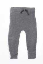 George Boys Grey Cotton Blend  Trousers Size 9-12 Months Boys' Capri Trousers price