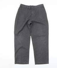 BHS Boys Grey Polyester Blend Capri Trousers Size 10 Years Boys' Capri Trousers price