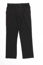 George Boys Black Polyester Blend Capri Trousers Size 9-10 Years Boys' Capri Trousers price