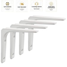 High-Strength 100mm Corner Shelf Brackets - 4 Pc Set for Neat Wall Storage Kitchen Corner Set price