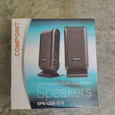 Compoint PC Computer Speakers (SPK-USB-510). OPENED - NEVER USED Computer Speakers price