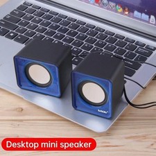 Mini Speakers Computer Laptop Desktop USB Powered PC Mac Portable 3.5 Jack Wired Computer Speakers price