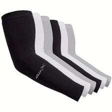 3pcs ice silk sleeves men's sun protection sleeves women's arm summer outdoor uk Women's Arm Sleeves price