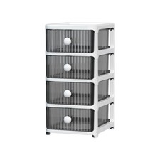 4 Tier Plastic Drawers Storage Unit Desktop Organiser For Office School Home Office Drawer Unit price