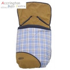 New Graco Classic fleece foot muff / pushchair / Pram / RRP £34.99 / Sale Pushchair-Pram Footmuff price