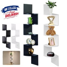 Floating Corner Shelf Shelves Wooden Wall Storage Display Shelf Unit Wall Mount CD - DVD Shelf / Unit / Cabinet price