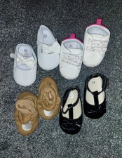 4 Pairs of Baby Shoes Size 21 Infant Shoes Toddler Shoes Baby Girl Shoes Girls' Booties price