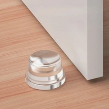 Transparent Silicone Door Stopper No Drill Anti-Bump Pad Home Office Safety UK Door Stopper price