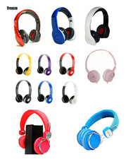 Foldable Stereo DJ Headphones | 3.5mm Wired Earphones with Super Bass for Kids Kids' Headphones price