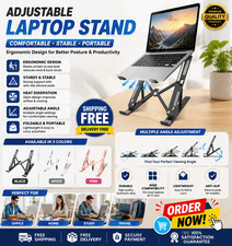 Portable Laptop Stand Adjustable Non-Slip Foldable Riser Holder for Laptops Laptop Accessories price