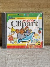 25,000 Clipart Cd Vol 2  PC Cd Rom new & sealed Photo & Clipart Software price