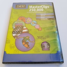 IMSI Masterclip 250k clip art picture collection Award Winning Digital 2002 Photo & Clipart Software price