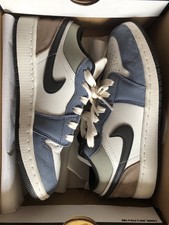 Size 4 Blue And Brown Suede Nike Trainers Trainers price